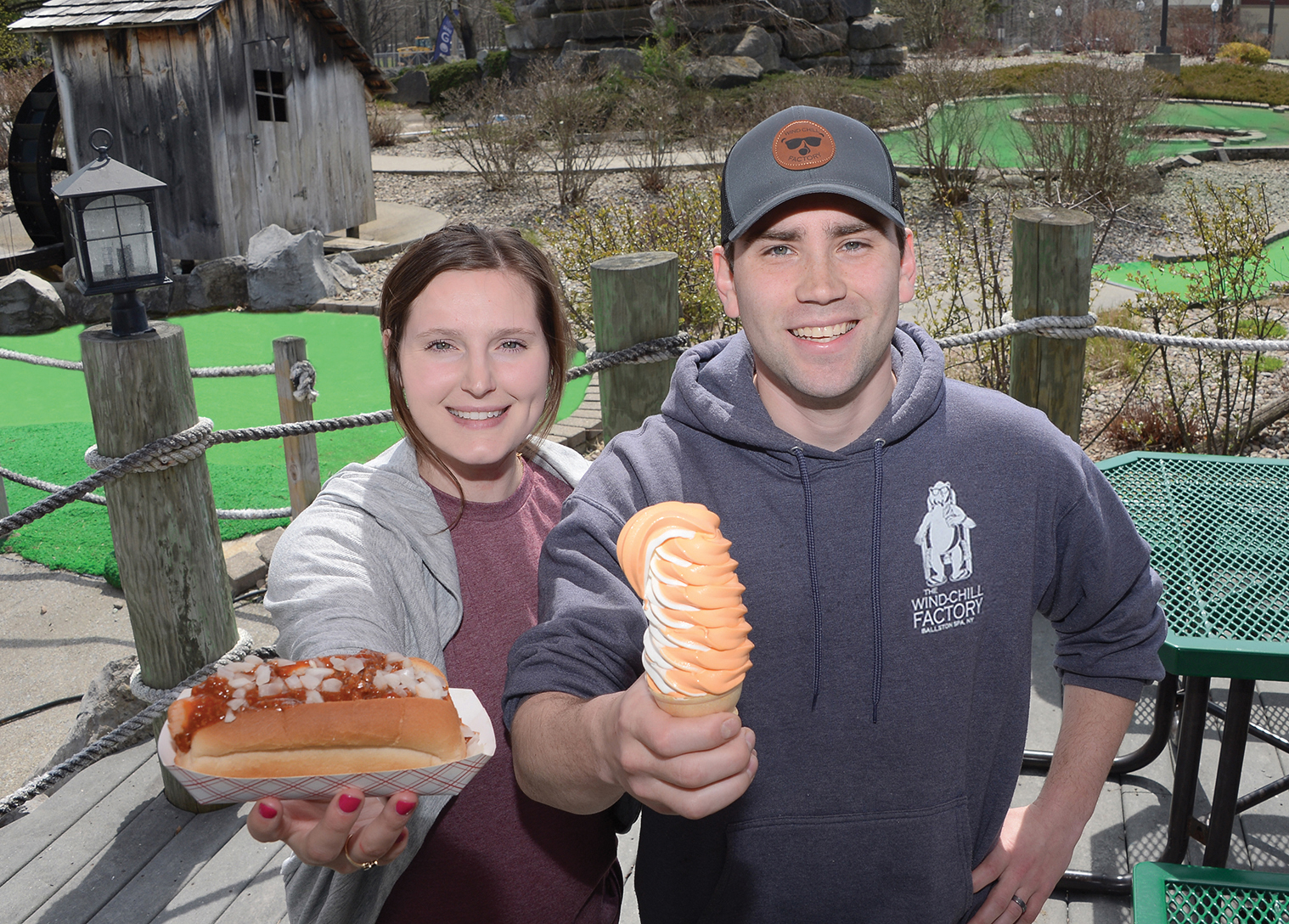 WindChill Factory In Ballston Spa Offers Ice Cream, Food Off The Grill