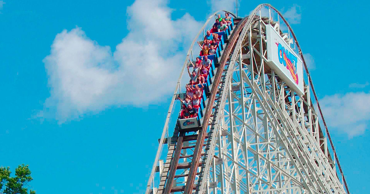 comet roller coaster