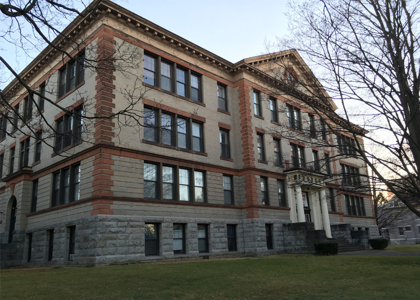 former glens falls high school building