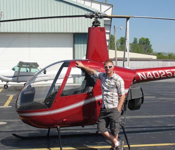 North Country Heliflite 2 Person Helicopter with Pilot Zach Miller