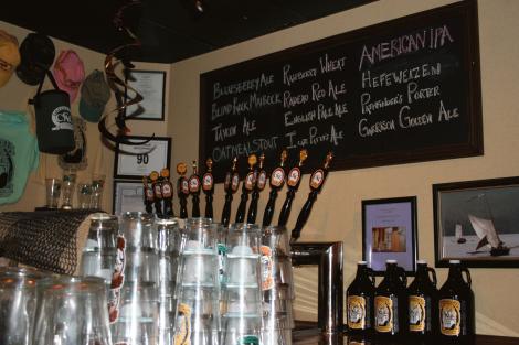 tap handles at coopers cave